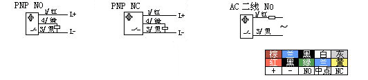 霍爾開關(guān)電氣接線圖